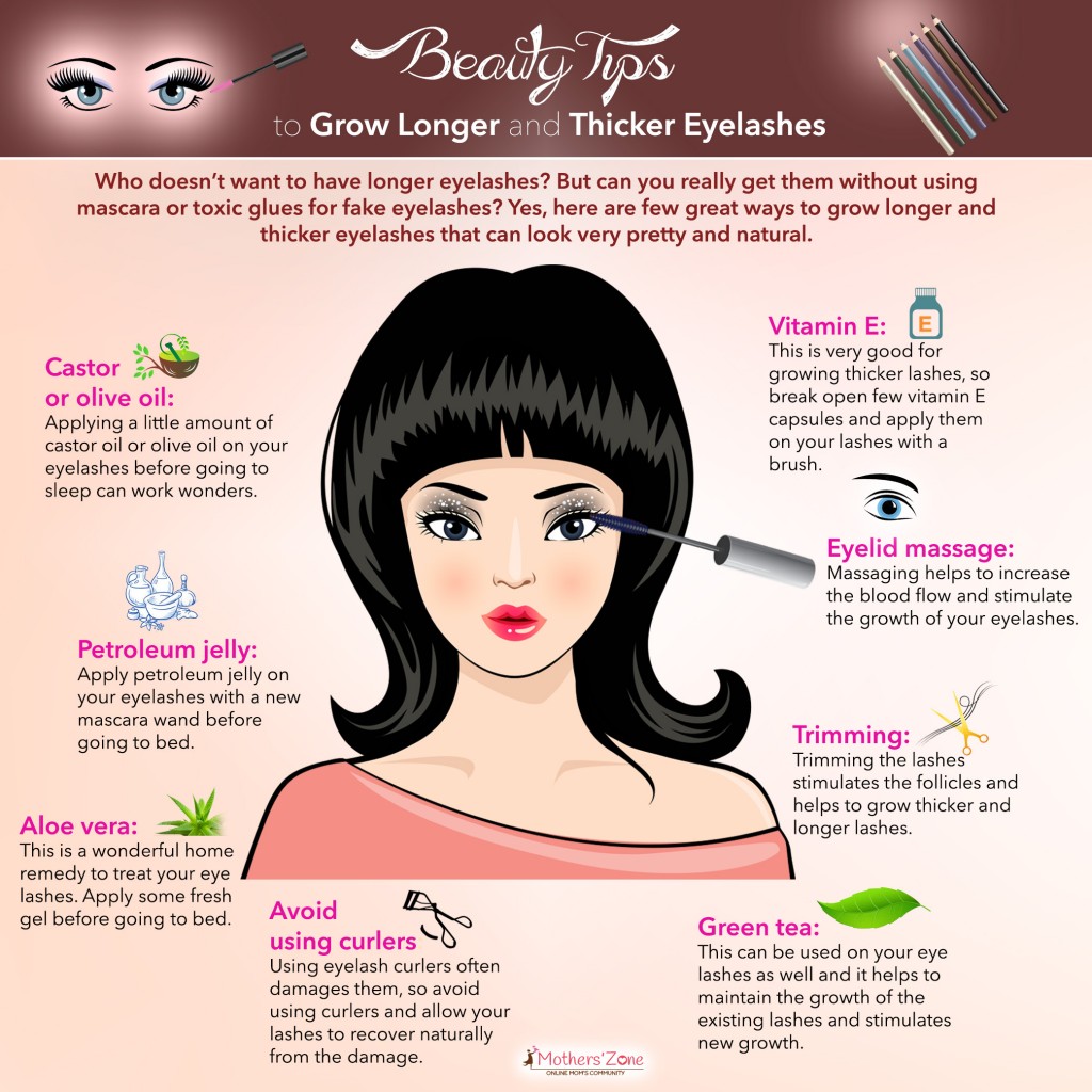 Tips to grow Longer Eyelashes